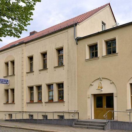 Hostel in Guben Buitenkant foto
