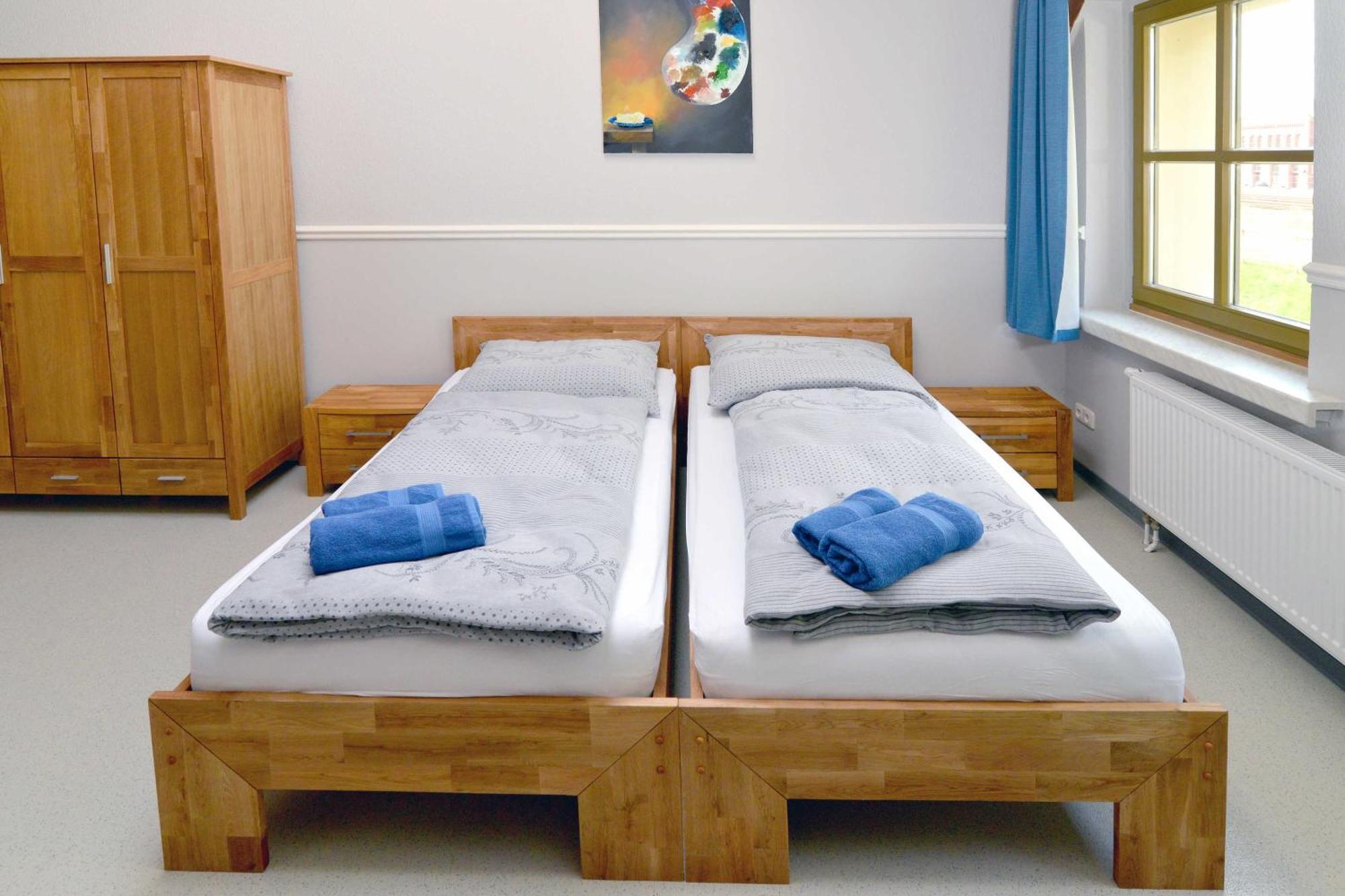 Hostel in Guben Buitenkant foto