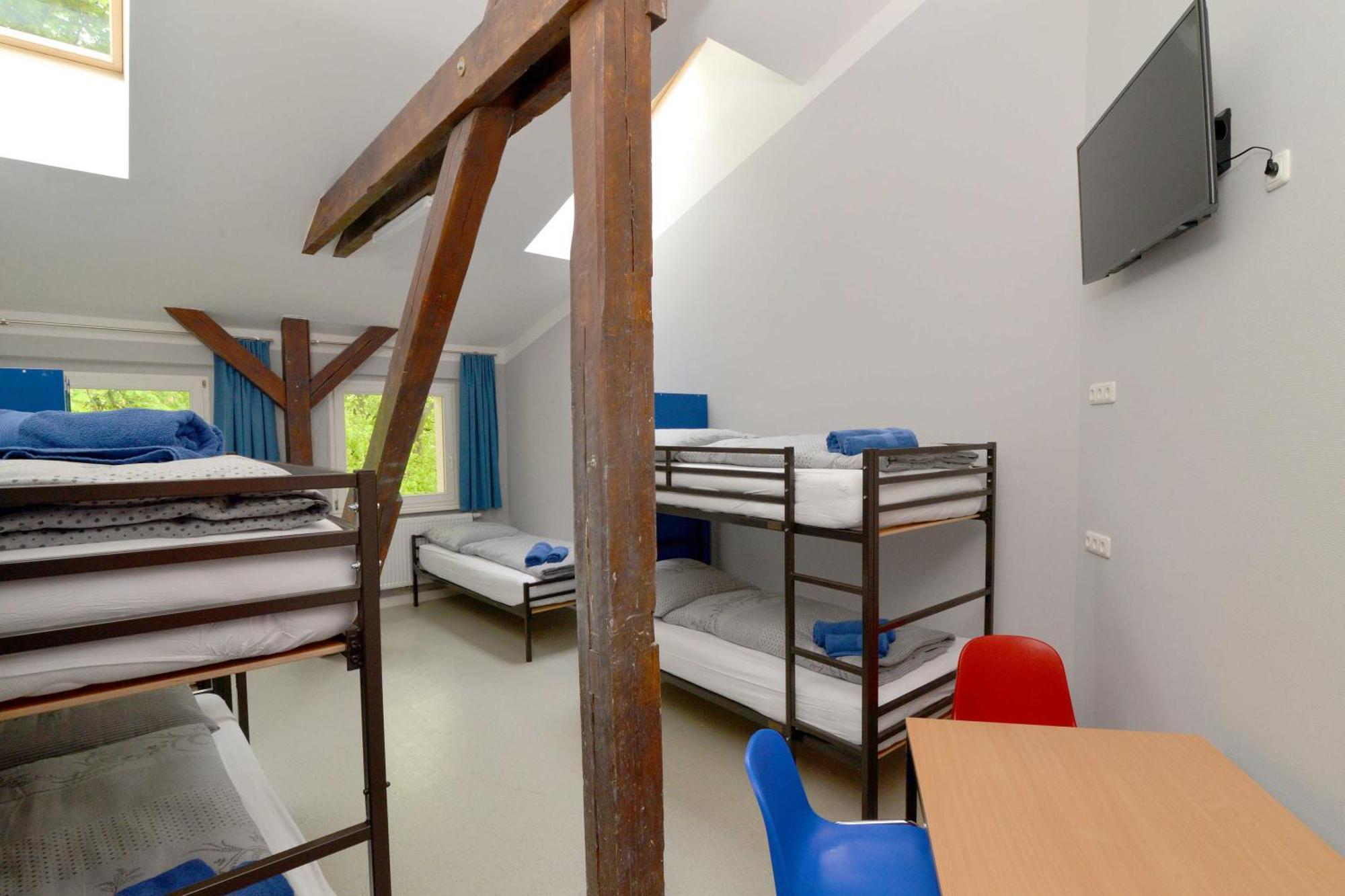 Hostel in Guben Buitenkant foto