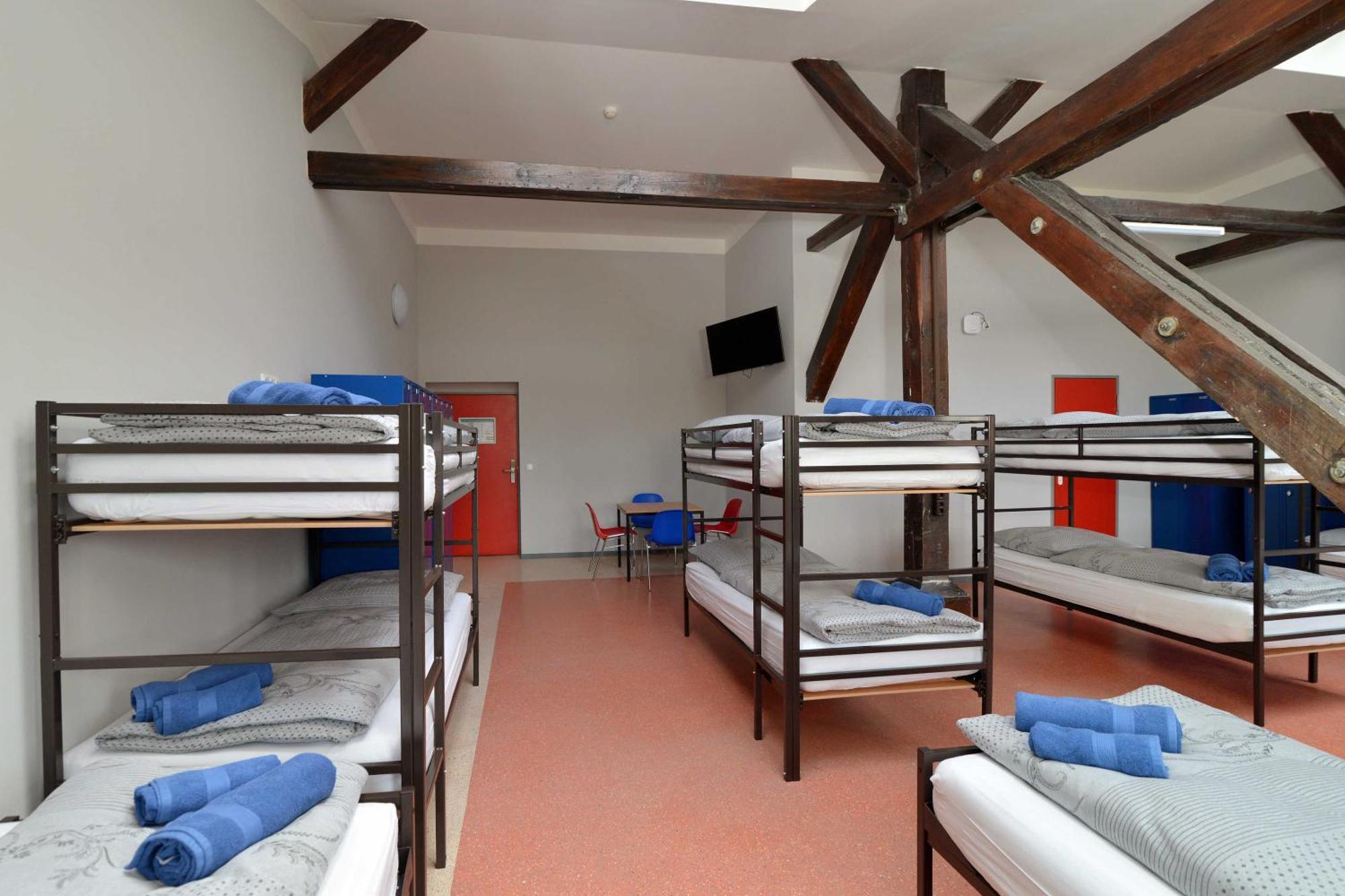 Hostel in Guben Buitenkant foto