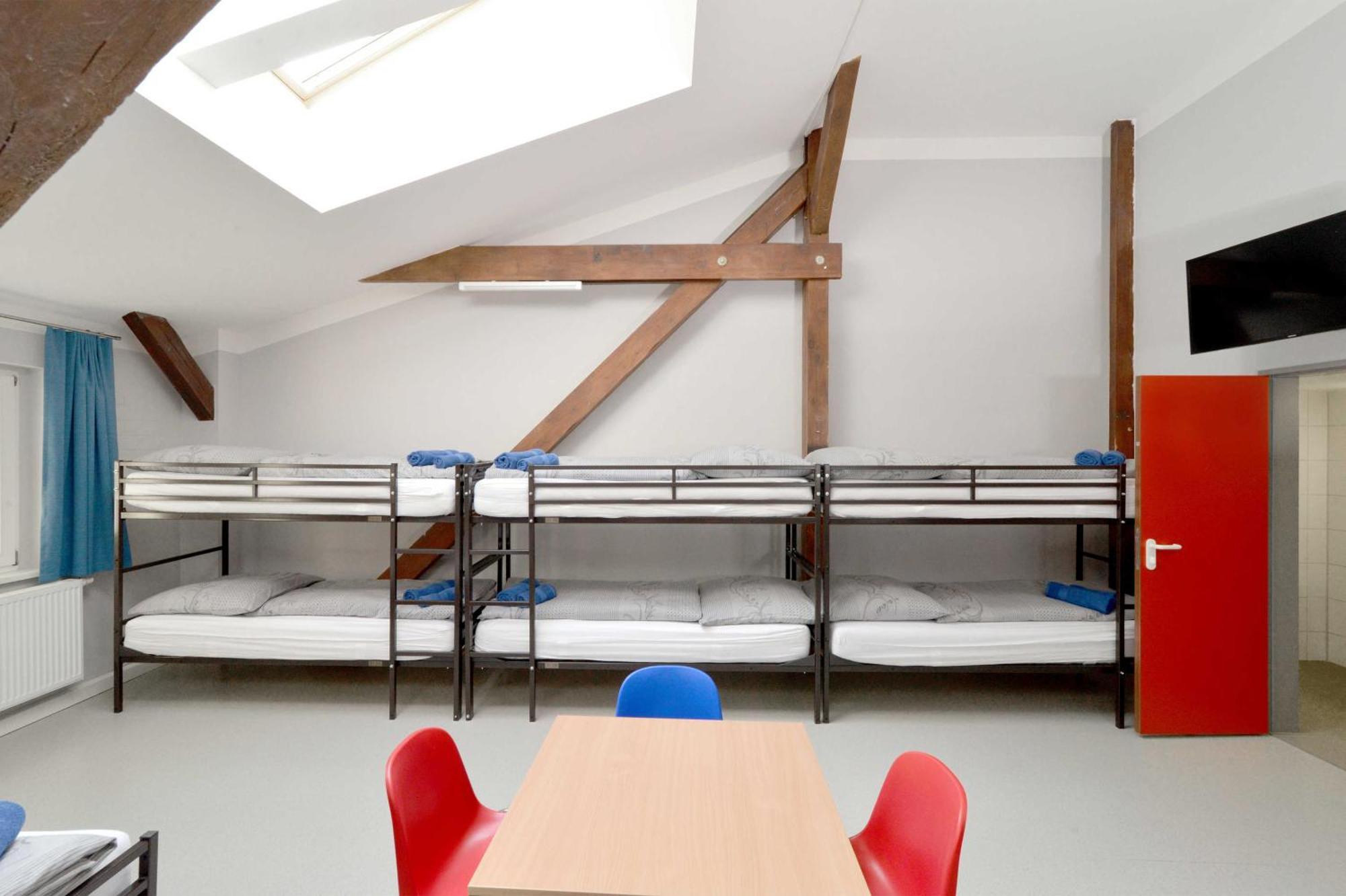 Hostel in Guben Buitenkant foto