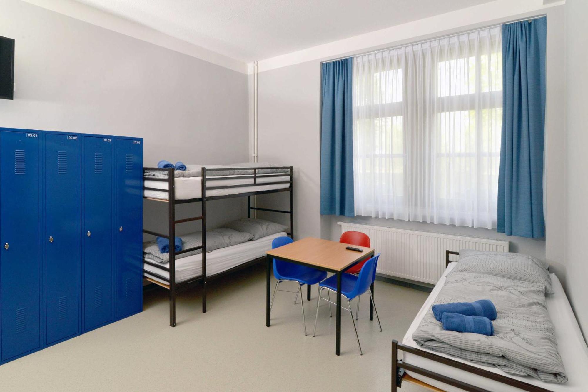 Hostel in Guben Buitenkant foto