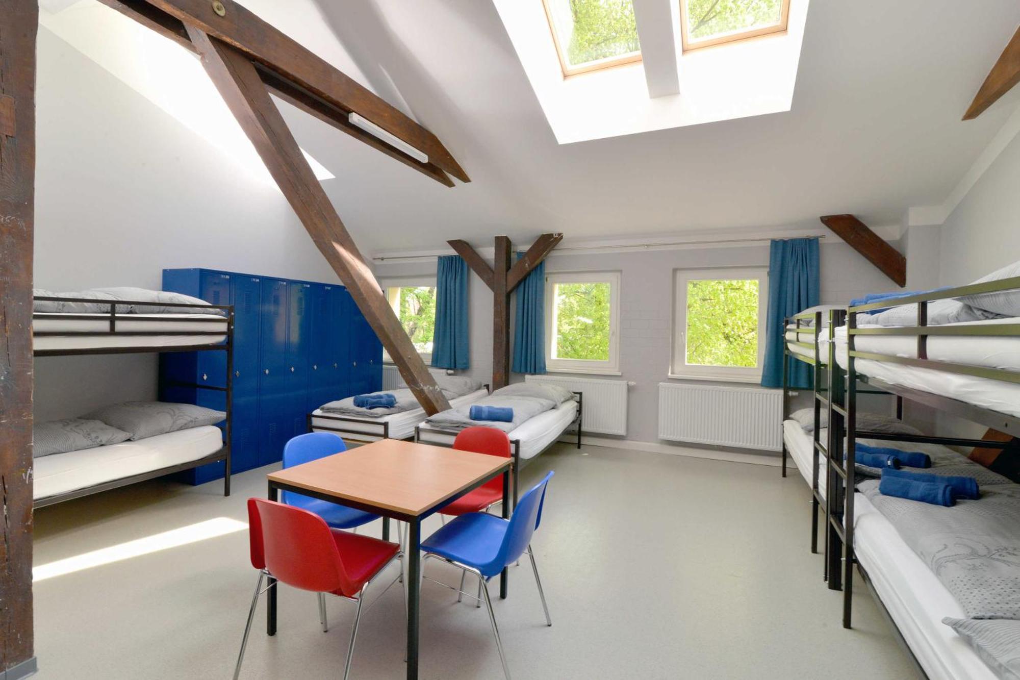 Hostel in Guben Buitenkant foto