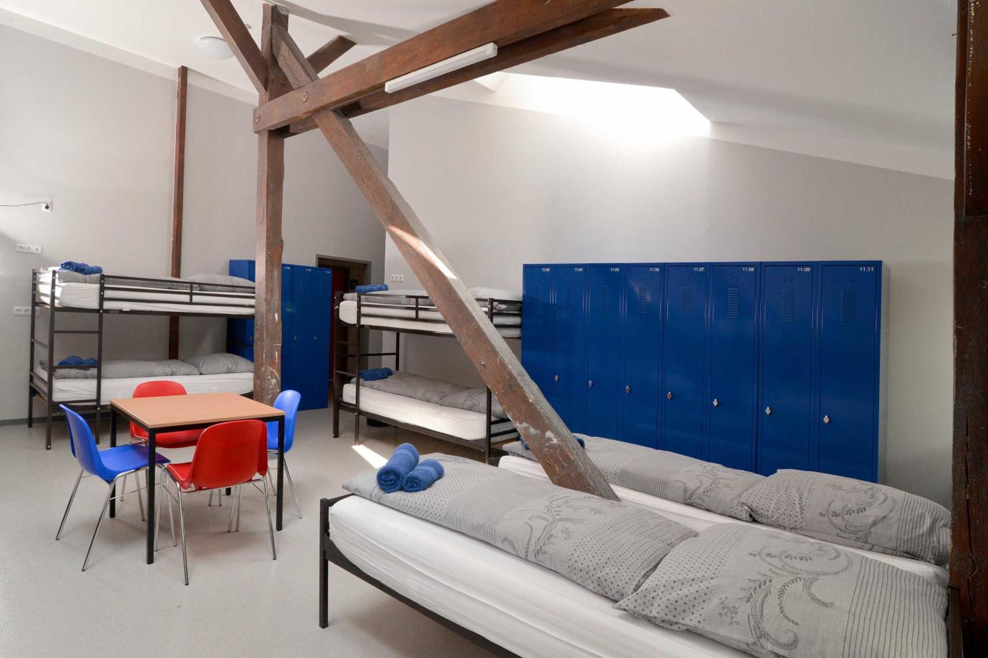 Hostel in Guben Buitenkant foto