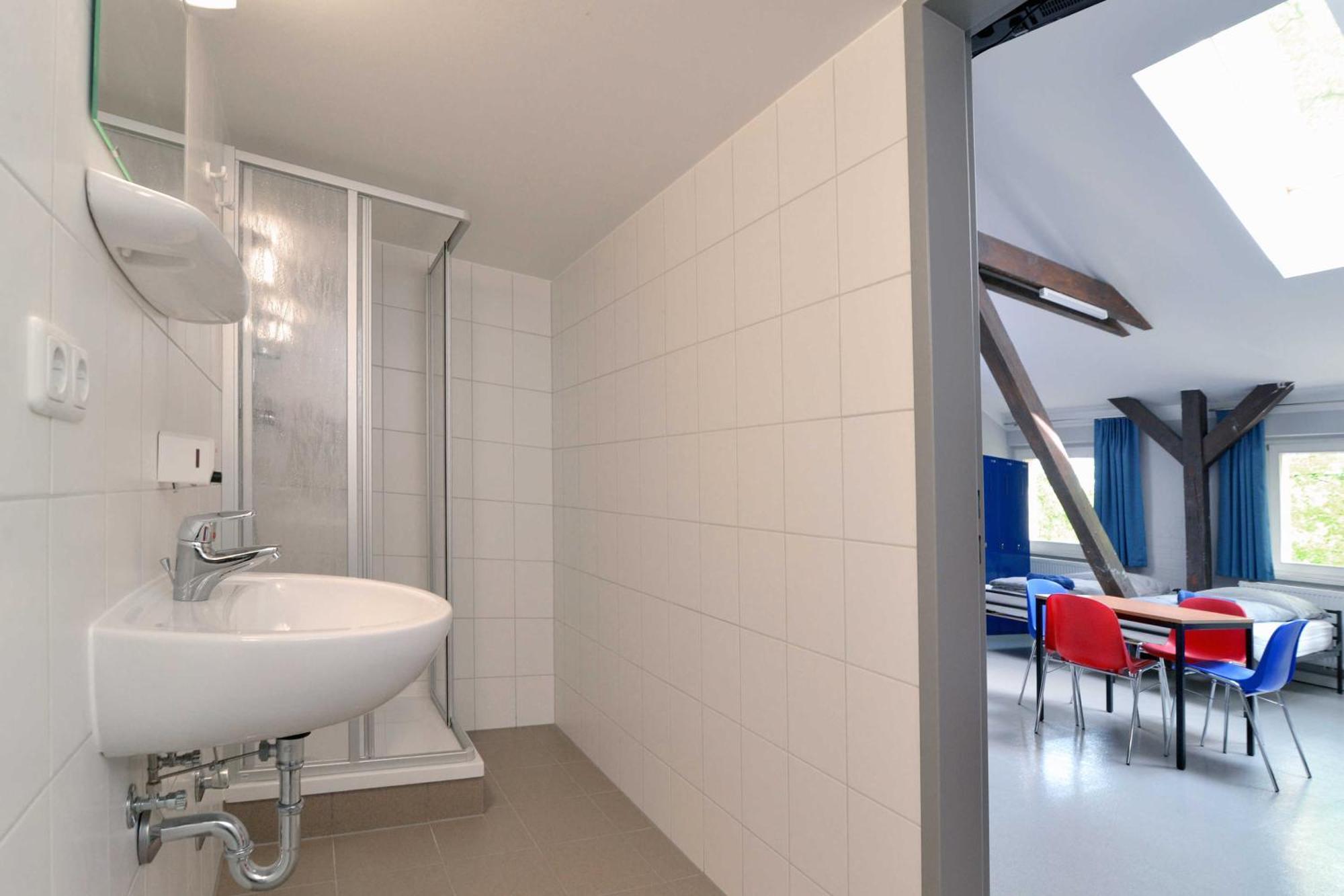 Hostel in Guben Buitenkant foto