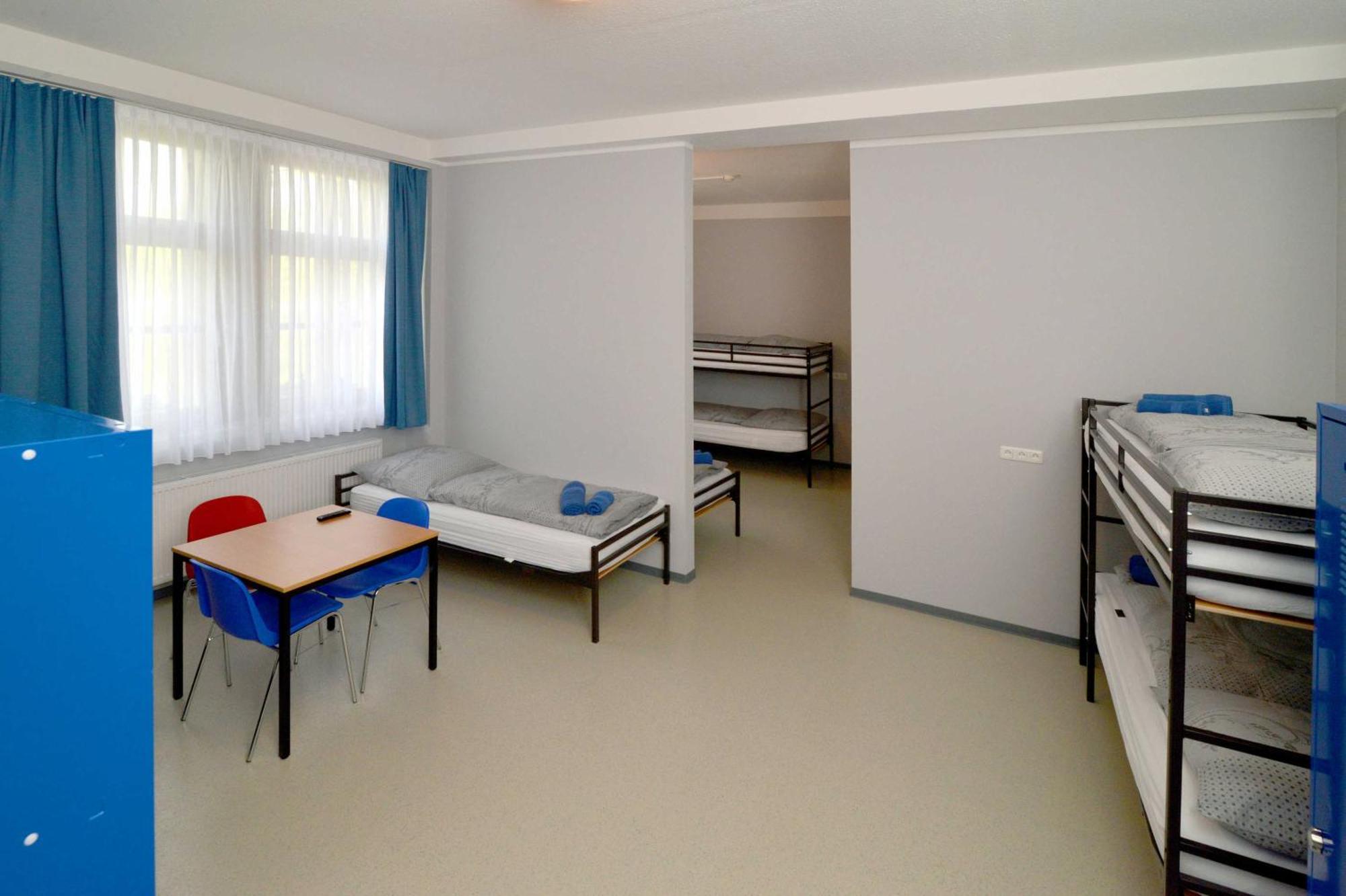 Hostel in Guben Buitenkant foto