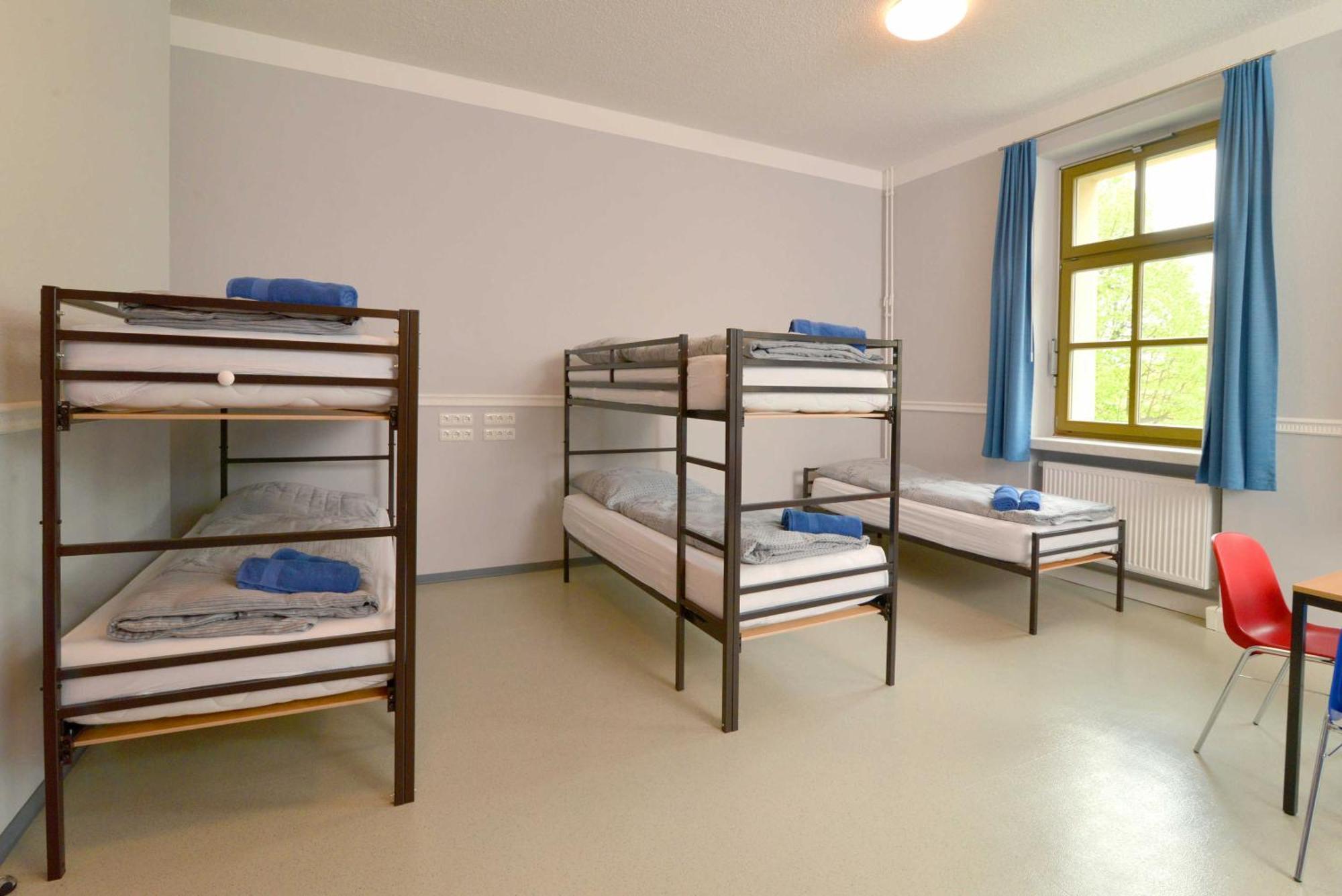 Hostel in Guben Buitenkant foto