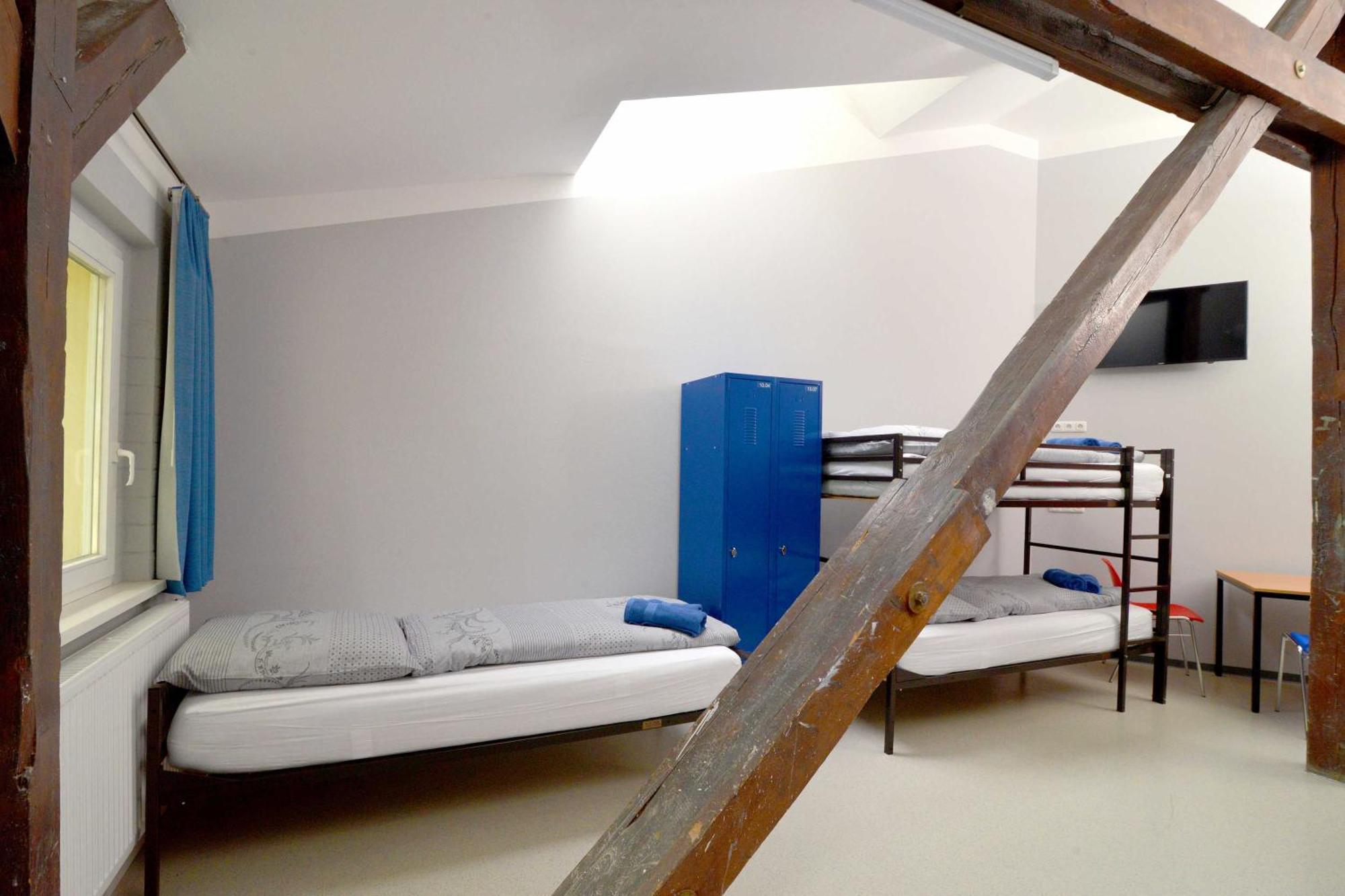 Hostel in Guben Buitenkant foto
