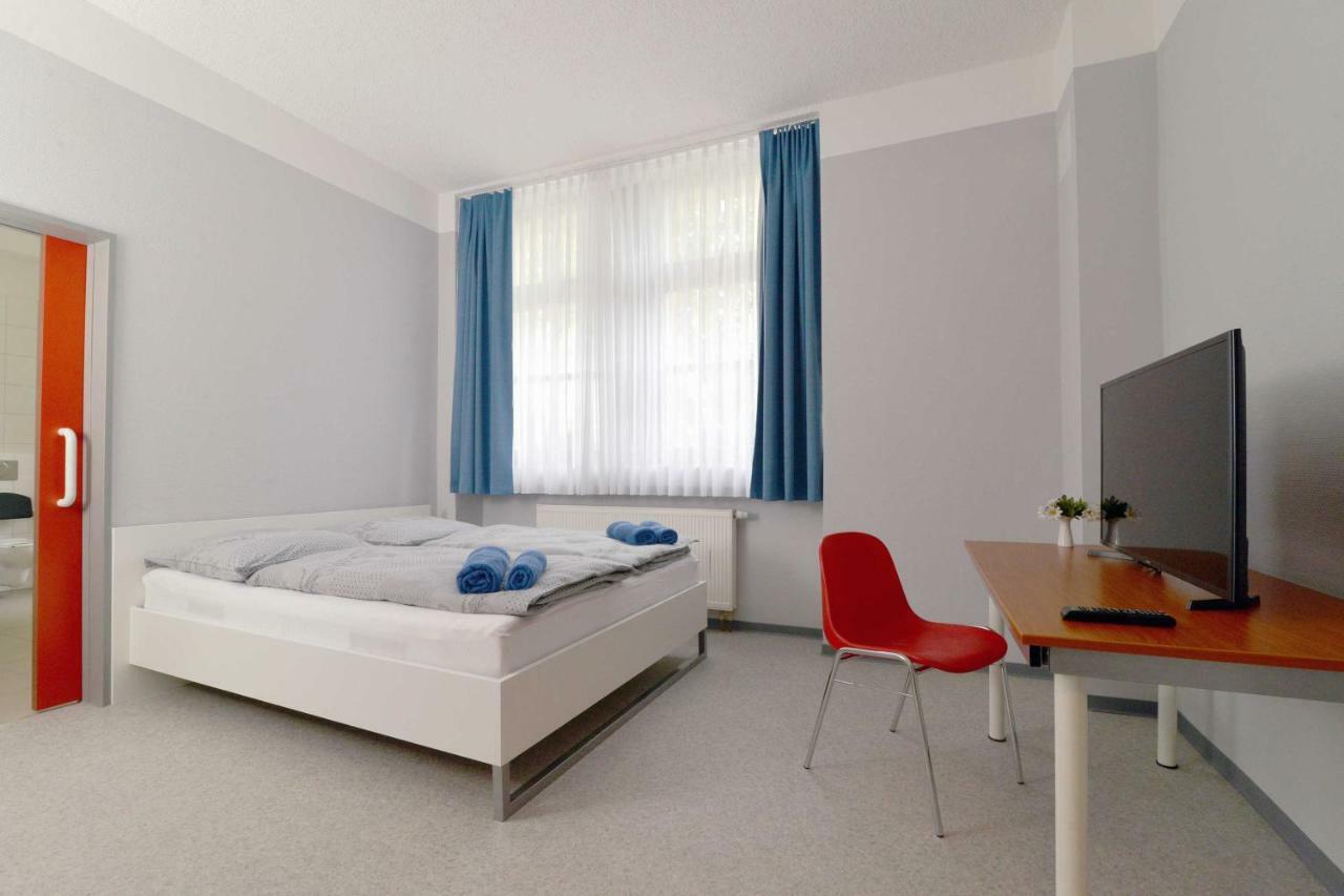 Hostel in Guben Buitenkant foto
